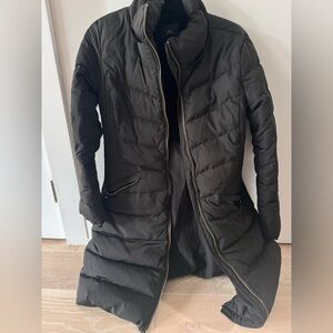 Zara Black Puffer Jacket